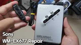 Sony WM-EX677 Repair Cassette Player Walkman 