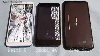Redmi 6 VS Redmi 4a VS Vivo Y71 | Antutu Benchmark