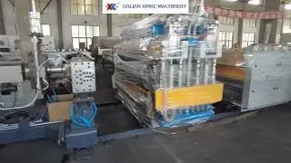 hollow profile sheet extrusion machine factory  hollow profile sheet extrusion machine company