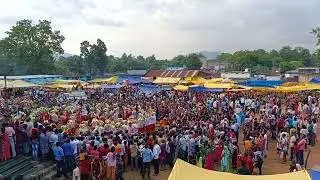 ईनामी रथयात्रा ग्राम पंचायत कुडुमकेला में 18 July 2022. Suksay Rathiya