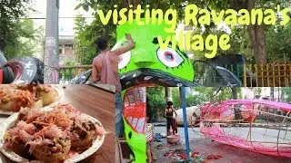 Vlog - Visiting Ravana's Village  & Delhi's Ever Popular Red Fort Ramleela And Food