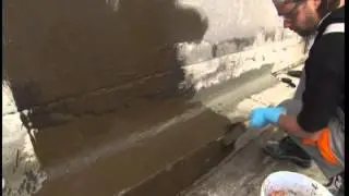 Afdichten van buitenwanden van kelders