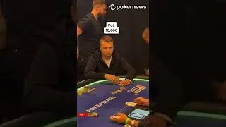 Misclick in Live Poker Tournament! #pokerstars #ept