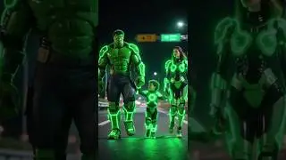 Hulk And Red Hulk With Their Family #marveltoys #superhero #hulk