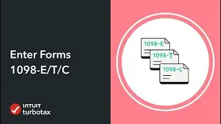 Where do I enter tax forms 1098-E, T, or C in TurboTax Online? - TurboTax Support Video