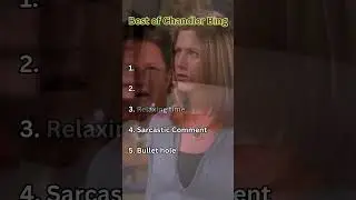Best of Chandler Bing | Friends #friends #funny #sarcasm #joe #rachel #monica #shorts #mathewperry