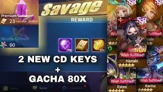 2 New Redeem Codes CD Keys & 80x Gacha | Mobile Legends Adventure | 2021