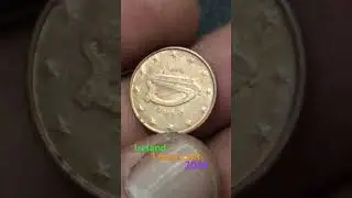 1 Euro Cent 2014 Ireland Coin #youtube #youtubeshorts #ytshorts #subscribe
