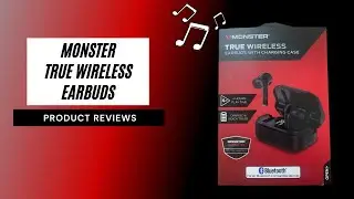 Monster True Wireless Earbuds with Charging Case Review (Bluetooth Earbuds like Airpods but Cheaper)
