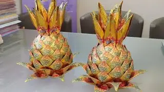 【招财旺来】精致版 新手必学 简单上手 ‖Origami Pineapple 🈵🈵的新年气息，兴。旺。发❗