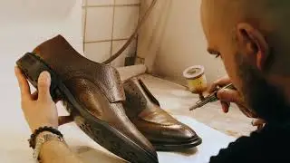 Barber shoes. Promo