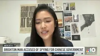 Frances Hui Shares Experience of China's Transnational Repression as Man Faces Charges on NBC Boston