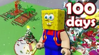 Playing Roblox Grow a Garden After 100+ Days!! (Grows Offline)