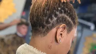I GOT AN UNDERCUT WITH MY LOCS!!!!!