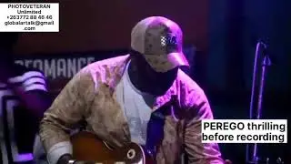 PEREGO thrills Before recording, *DZIDZA MAKASA*