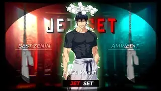 Best zenin JETSET edit/amv ~ 📱 edit #jujutsukaisen #amv #toji #phonk #funk #tutorial #capcut #viral 