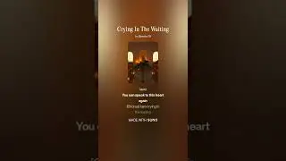 Crying in Waiting ( Prayer Song for Grace and Breakthrough Whilst Waiting on the Lord)