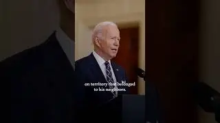 President Biden Live today on Russia Putin