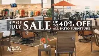 Christy Sports Patio - 4th of July Sale