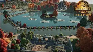 Shonisaurus Habitat Speedbuild (Autumn Springs) Jurassic World Evolution 2