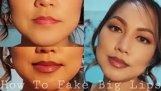 How to FAKE Big Lips/ Easy Steps to Fake Big Lips