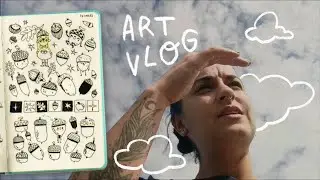 Studio vlog - a wintery rambly one