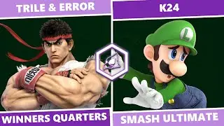 Cooped Up 21: Winners Quarters - Trile & Error (Ryu) Vs. K24 (Luigi) SSBU