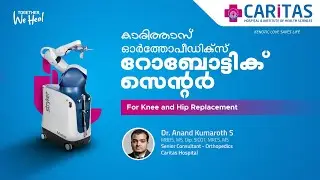 Central Travancore’s first robotic knee replacement surgery