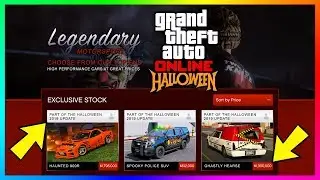 GTA 5 Online Halloween 2019 DLC Update - FREE Items, Peyote Plants, RARE Vehicles & ALL NEW Content!