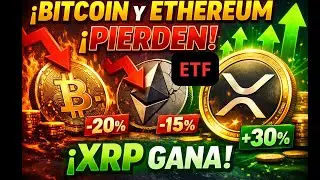 CRIPTO HOY: CAEN Bitcoin, ETH y XRP &iquest;MOMENTO DE OPORTUNIDAD?