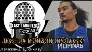 JOSHUA MUNZON!! PBA ROOKIE DRAFT NUMBER 1 OVERALL PICK !