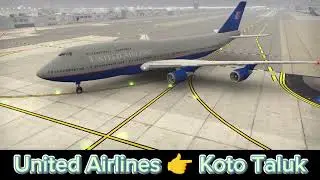 UA4343 United ‼️Honolulu (US) 👉 Koto Taluk ‼️Game Wordl Of Airports