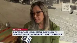 Brooklyn business owner concerned ConEd left hazardous conditions after power outage