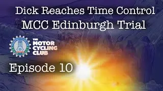 Dick Reaches Time Control (Breakfast) on the 2022 MCC Edinburgh Trial