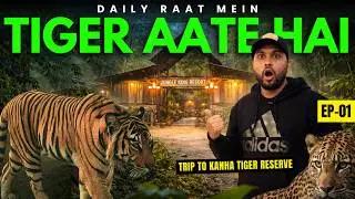 Trip To Kanha National Park - I Stayed At Jungle King Resort Kanha - Inside Core Jungle - EP 01