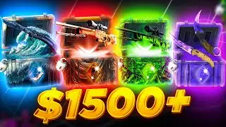 Spending Over $1500+ on RISKY Case Battles... - CLASHGG