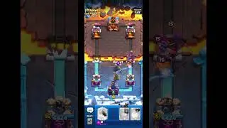Xbow in league 3 #clashroyale #shorts
