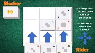 64 - 2-player sliding card puzzle Tutorial