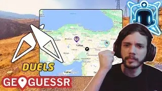 Os advers&aacute;rios s&oacute; clicam no MEIO do pa&iacute;s nos duelos no GeoGuessr - Rumo ao Ch&atilde;o