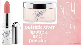 New!!! Limited Edition!! Mac Patrick Starrr Collection