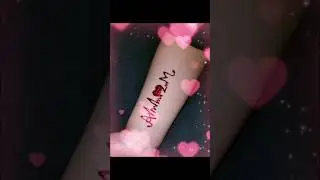 Cute baby hand Mehedi art. #artbysadia #mehedidesign #youtubeshorts #shorts