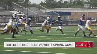 Chapel Hill Bulldogs play annual spring game