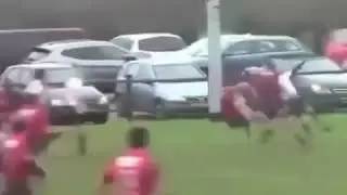 Last Ditch &lsquo;Tackle&rsquo; from the Fullback!