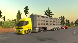 Cattle & Horse Delivery: Long Highway Trip: Truck Simulator Ultimate Gameplay