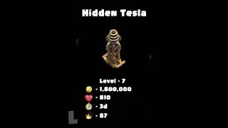 All Hidden Tesla Level Transformation | Clash of Clans #clashofclans #coc #doomboom #hiddentesla