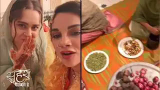 Seher Hone Ko Hai Update: Seher Ki Tabiyat Hui Kharab, Pehli Rasoi Me Banayi Gharwalon Ke Liye Khana