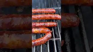Weekend is bbq time for merguez, spicy🌶️ sausage #bbq #sausage #merguez #bbqlovers