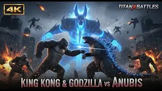 “King Kong & Godzilla vs Anubis: The Rise of the Mummy Gorillas | Ultimate Monster War” 🔥
