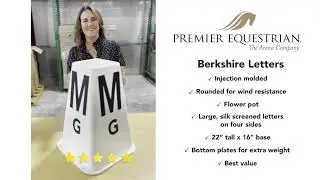Premier Equestrian Berkshire Dressage Arena Letters