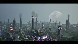 Neo-Cyber Frontier: Modular Sci-Fi Outpost Unreal Engine Environment